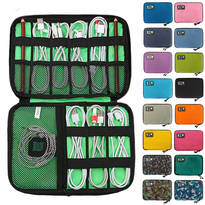Portable Cable Organizer Case