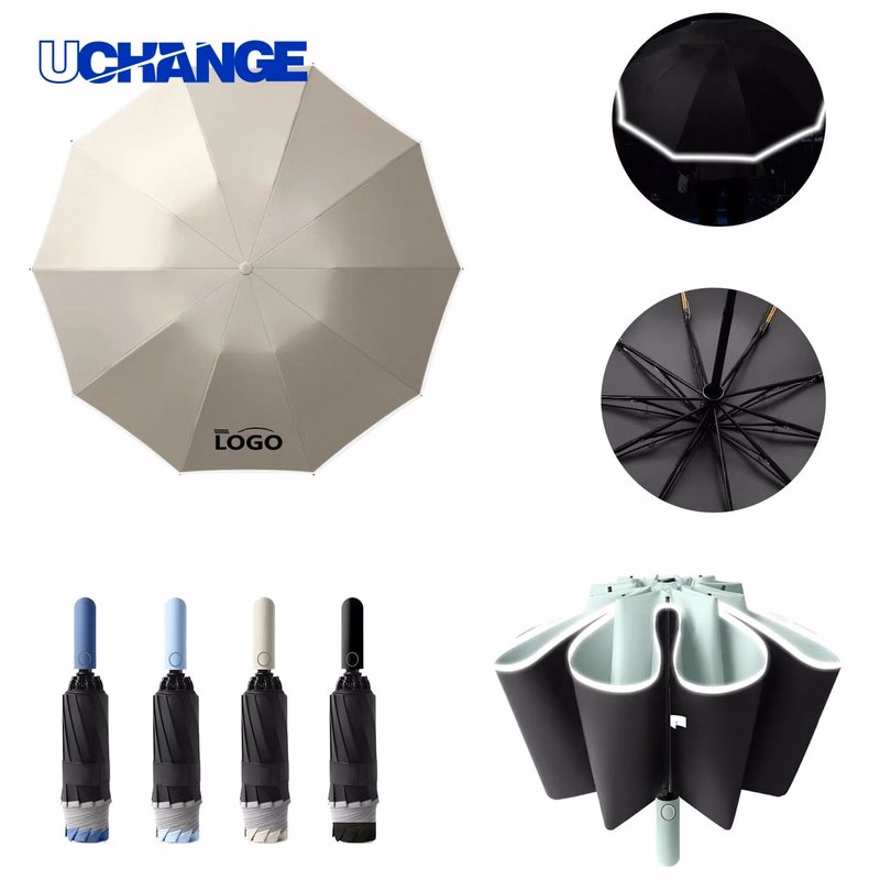 Automatic Reflective Folding Umbrella