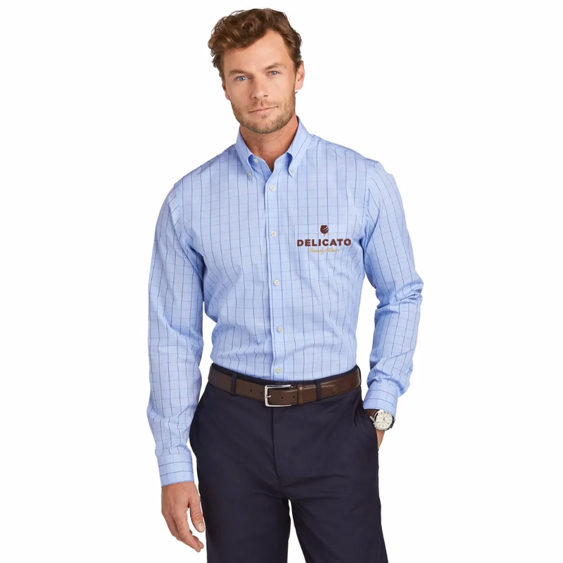 Brooks Brothers(R) Wrinkle-Free Stretch Patterned Shirt