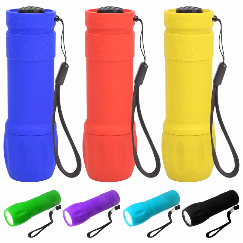 Mini LED Flashlight With Strap