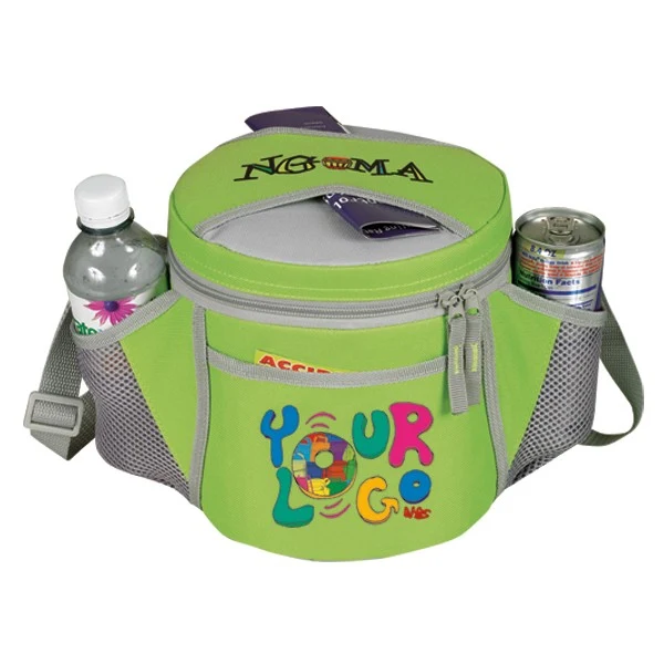 6 Pack Round Sports Cooler Bag 1