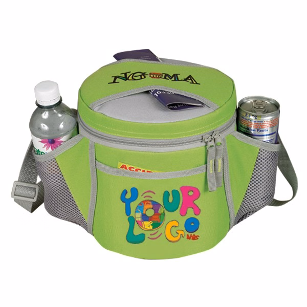 6 Pack Round Sports Cooler Bag