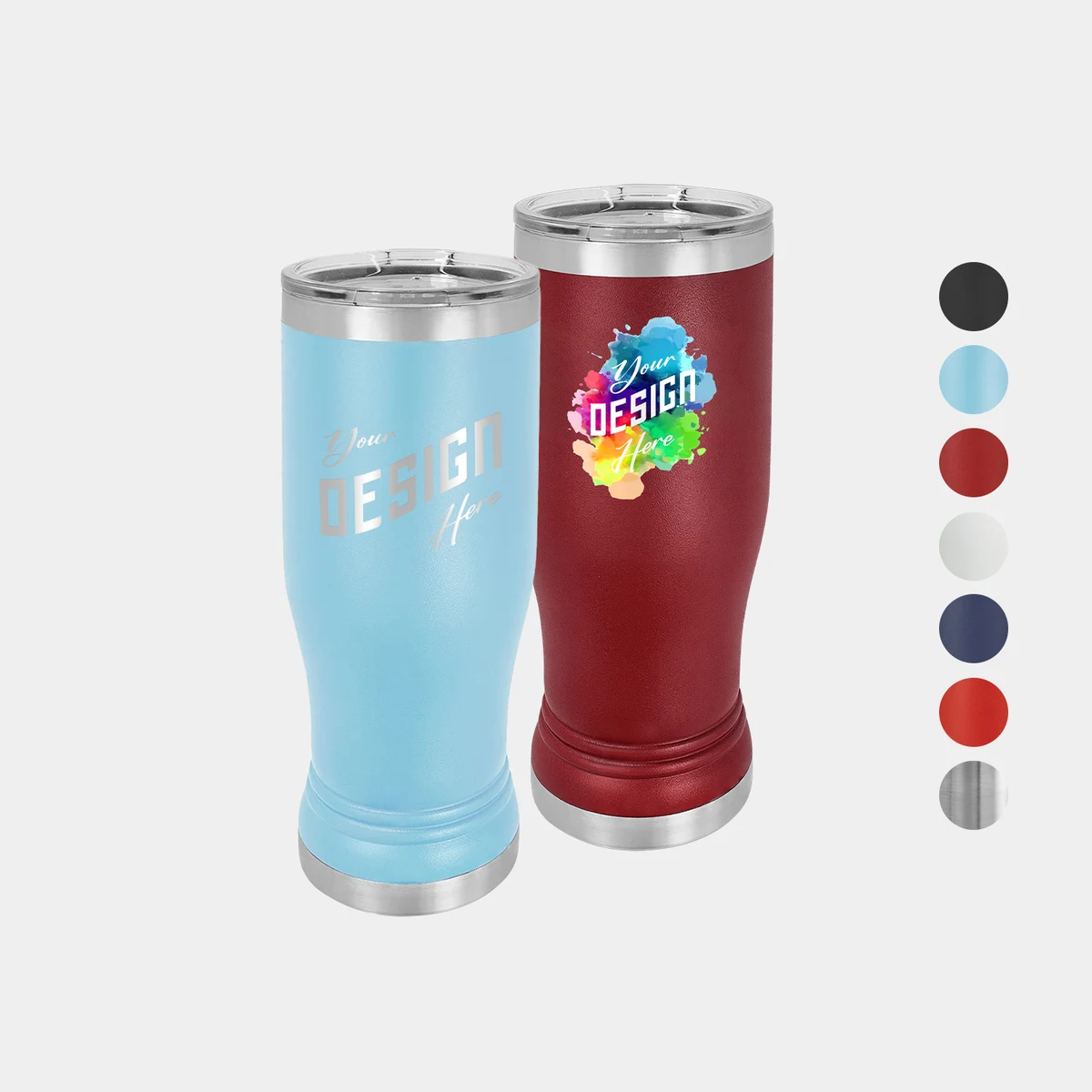 14 oz Polar Camel® Stainless Steel Insulated Pilsner Tumbler 1