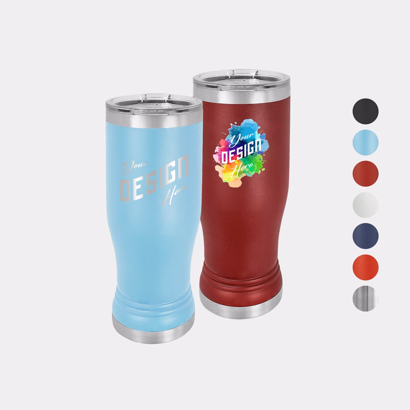 14 oz Polar Camel® Stainless Steel Insulated Pilsner Tumbler
