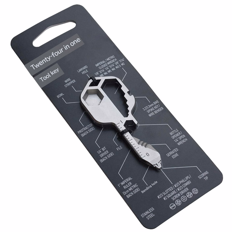 Stainless Steel Keychain Utility Gadget