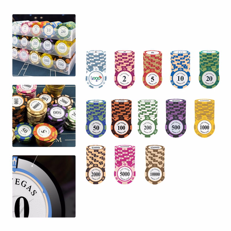 MOQ 50 Clay Poker Chips