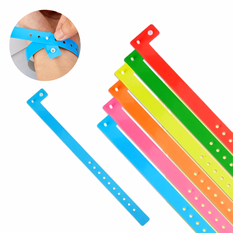 Customizable PVC Activity Wristbands
