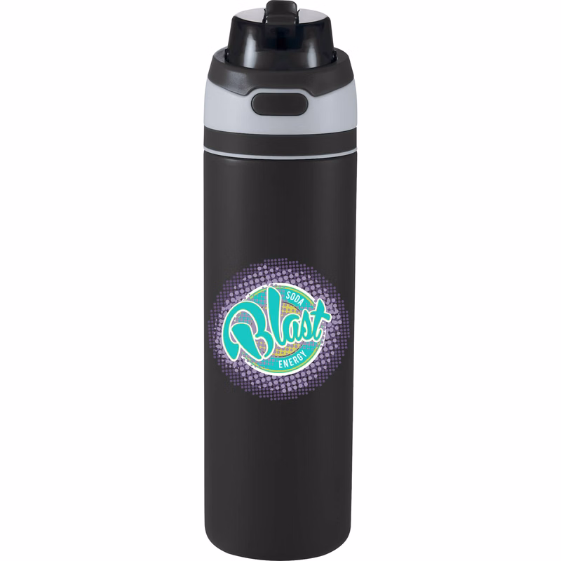 Elvin 28oz Recycled Stainless Flip Straw Bottle