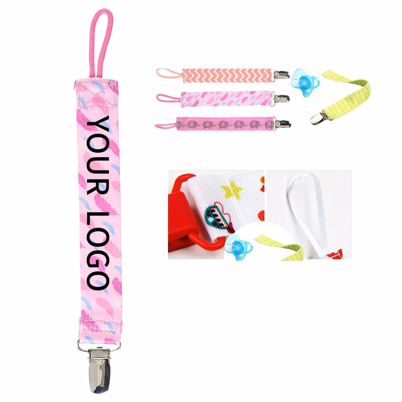Baby Pacifier Strap with Strong Plastic Clip