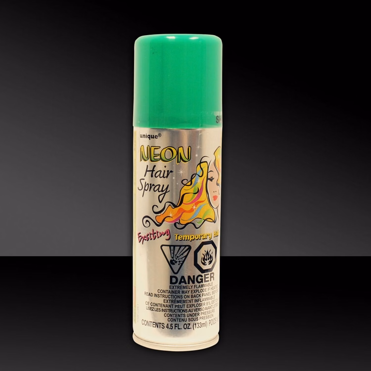 Green 3 oz. Hair Spray