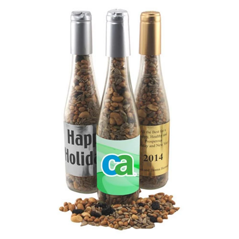 Champagne Bottle with Trail Mix 1
