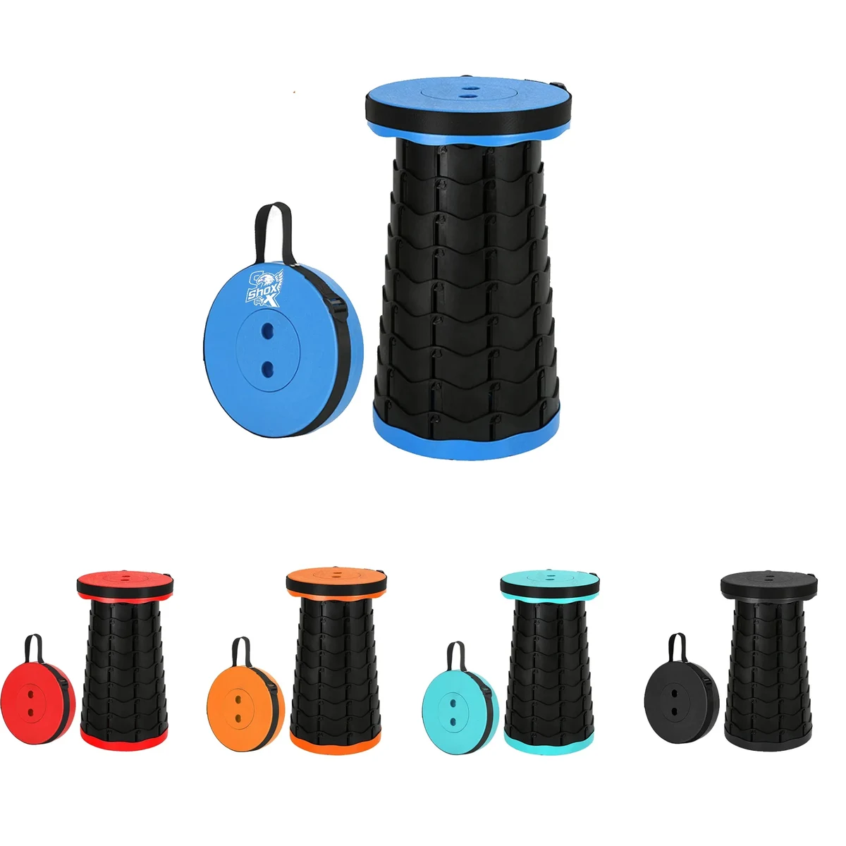 MOQ 10 Portable Retractable Folding Stool 1