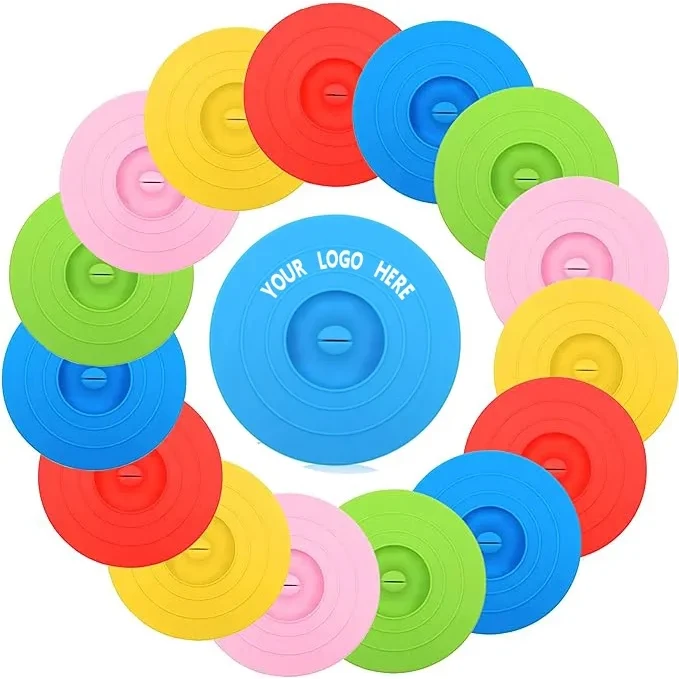 4" Silicone Cup Lid Mug Cover 1
