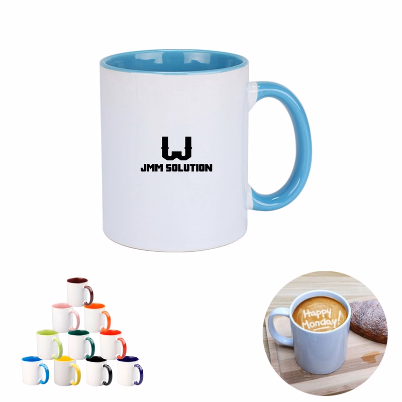 12 Oz White Coffee Mugs