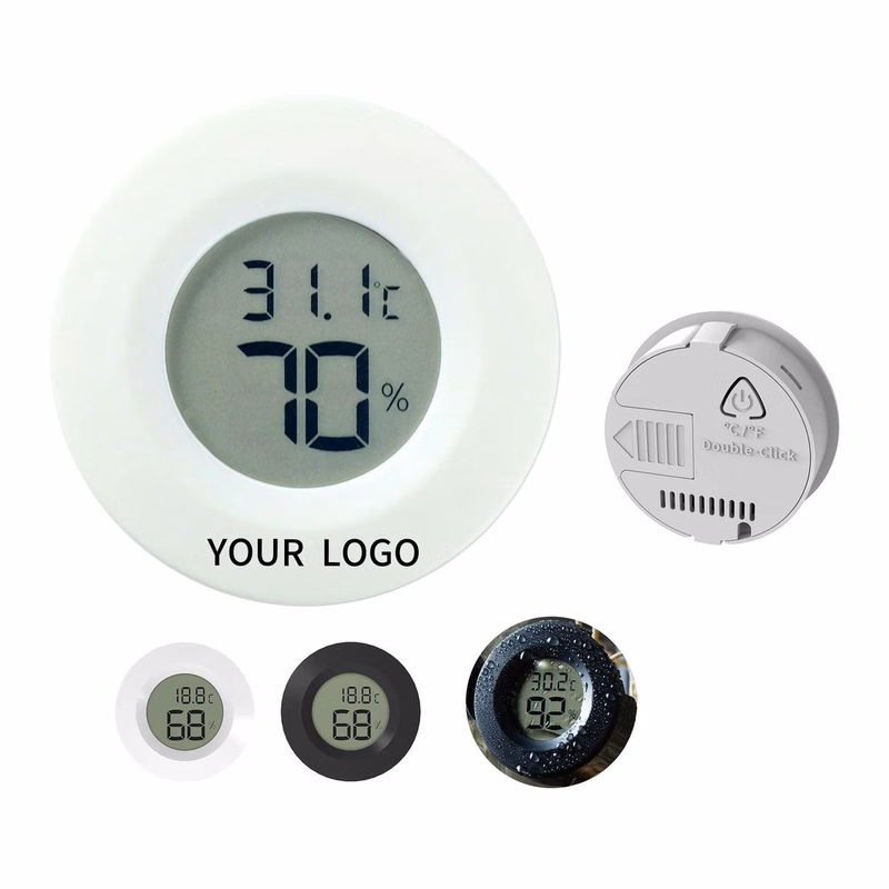 Compact Digital Hygrometer Thermometer for Indoor or Outdoor Use