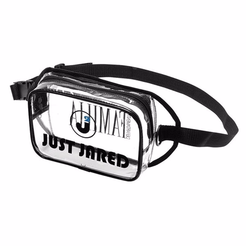 2 Zipper Clear Fanny Pack