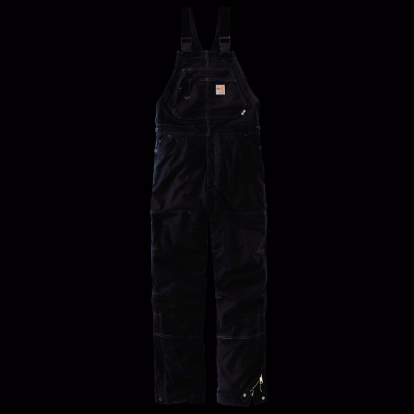 Carhartt Mens FR Loose Fit Quick Duck Insulated Bib Overall