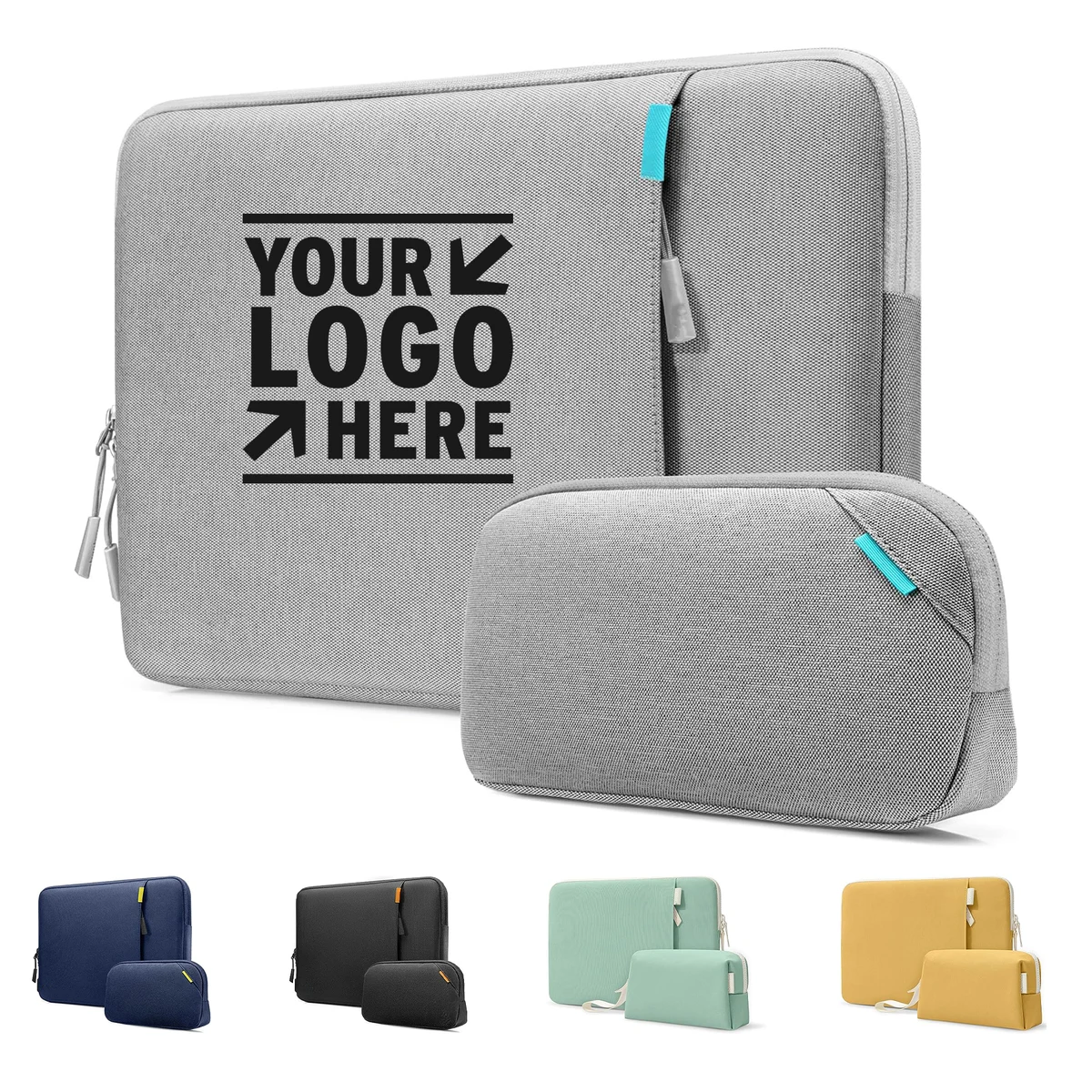 15-inch MacBook Air M2 A2941 2023 360 Protective Laptop Sleeve Set Water-Resistant Laptop Case Bag 1