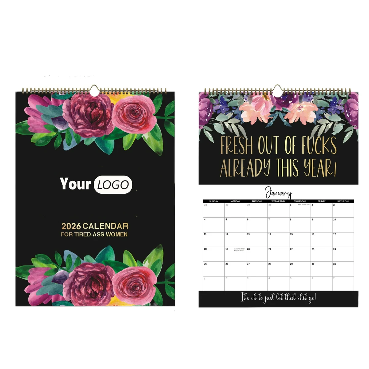 2026 Calendar for Tired Women 1