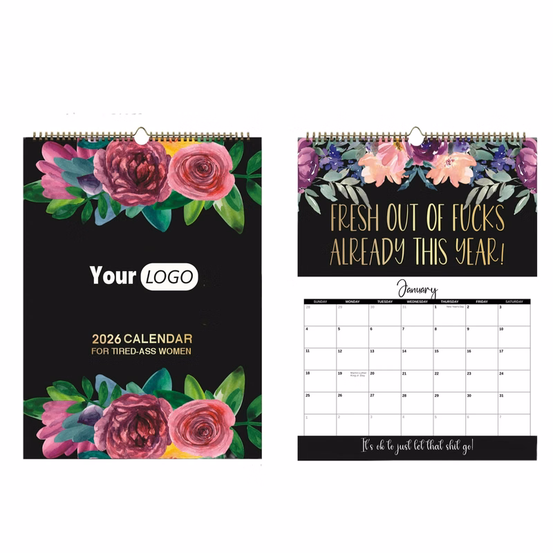2026 Calendar for Tired Women