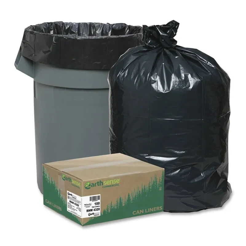 120L Black Large Garbage Bag 1