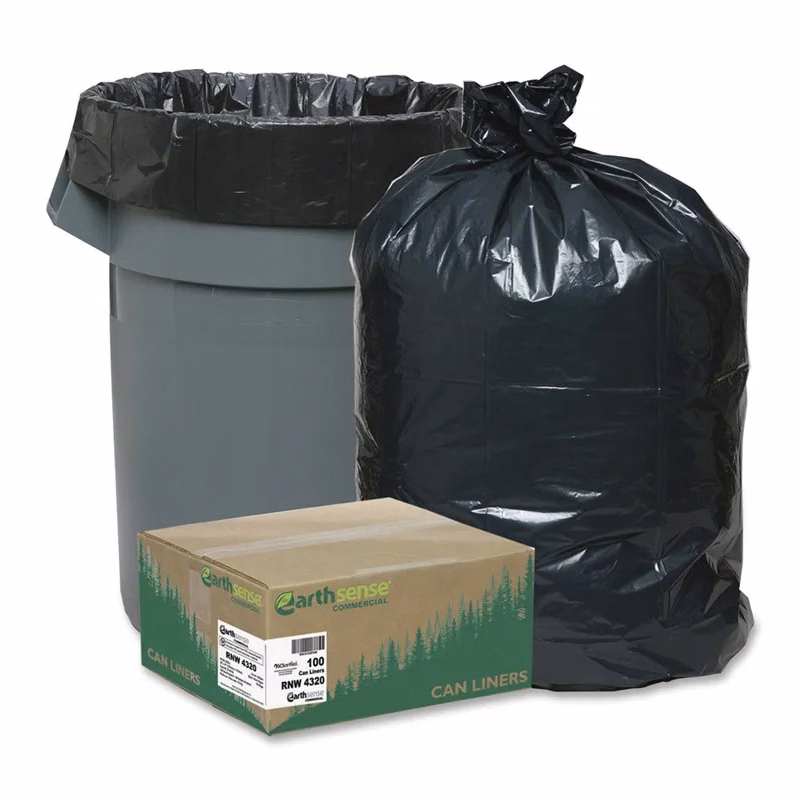 120L Black Large Garbage Bag
