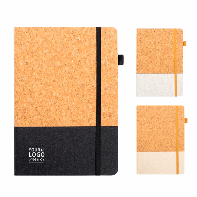 Cork Spliced Cover Notebook