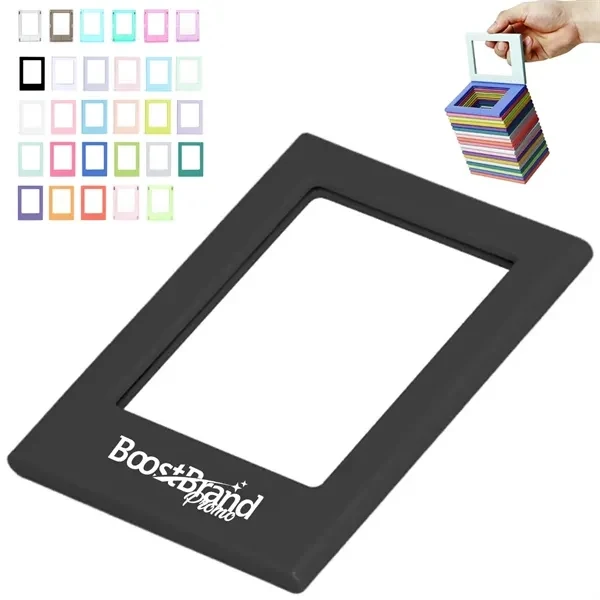 Custom 3.46 Inch Magnetic Photo Frame on Canvas — Personalized Home Office Decor Giveaway 1