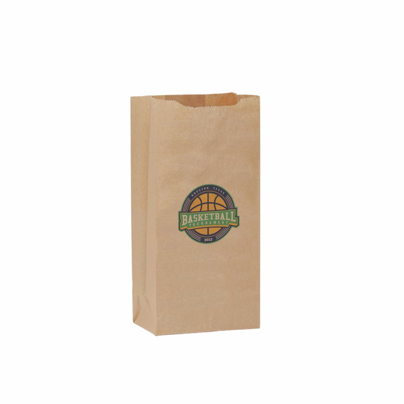 Popcorn Bag - Natural Kraft 2# SOS