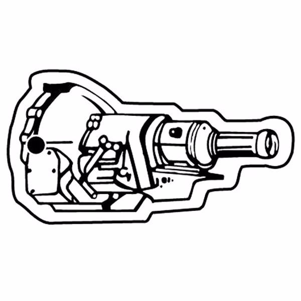 Small Transmission 1 Key Tag (Spot Color)