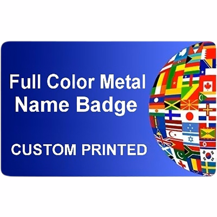 TopLine Metal Name Tag