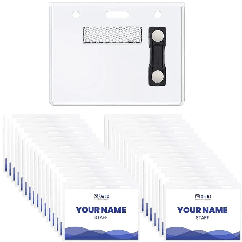 Badge Holder With Magnet 1