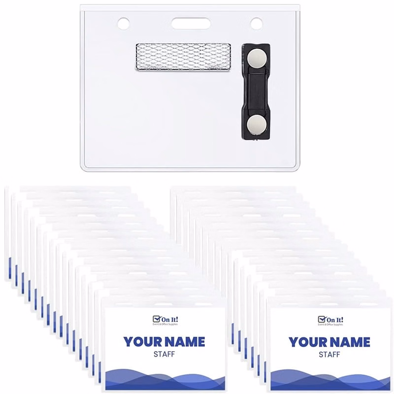 Badge Holder With Magnet