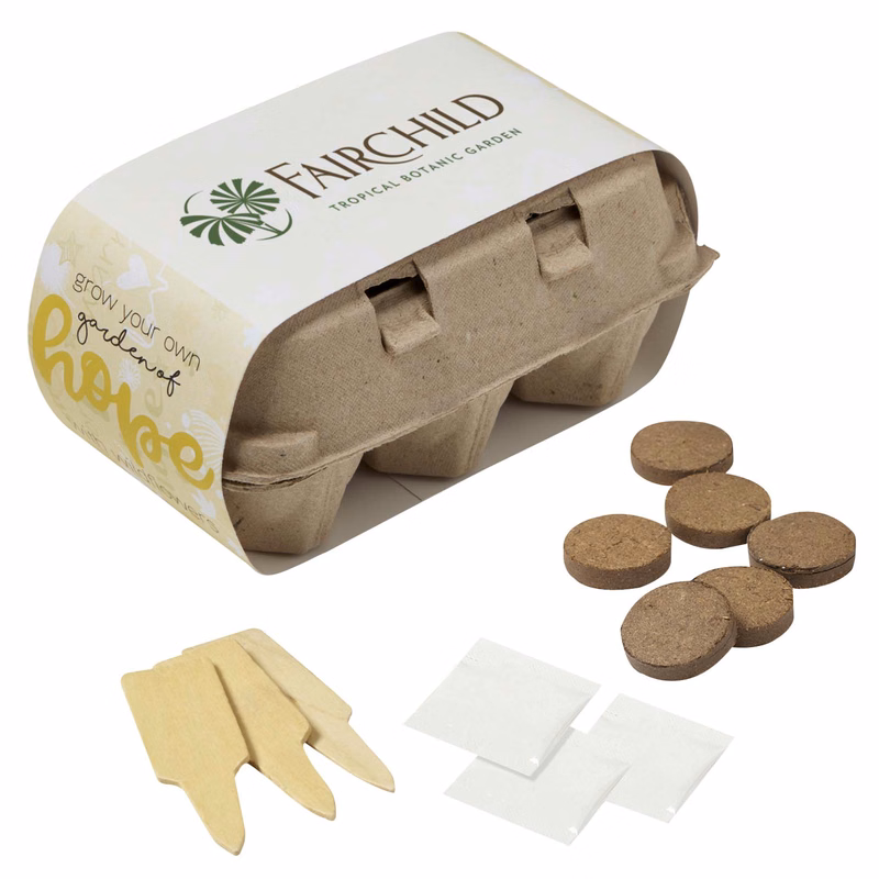 Yellow Grow Your Own Garden of Hope Planter Kit