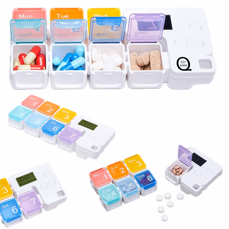 7-Compartment Smart Pill Box