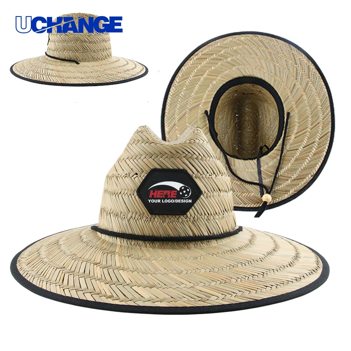 Beach Sun Straw Hat for Outdoor Use 1