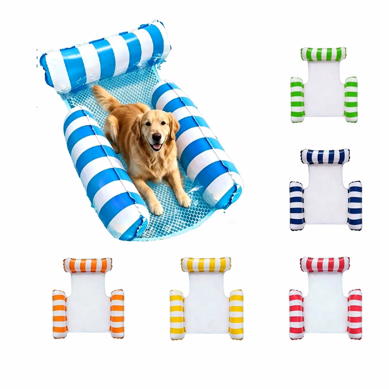 Mesh Pool Float With Headrest And Armrests