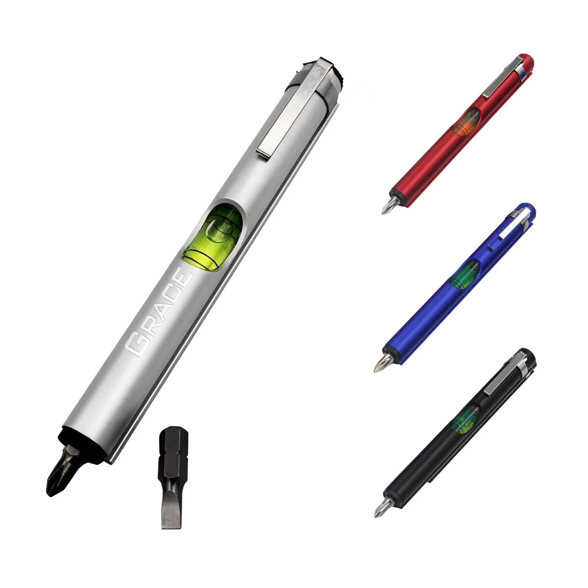 Mini Pen Spirit Level Magnetic Screwdriver 1