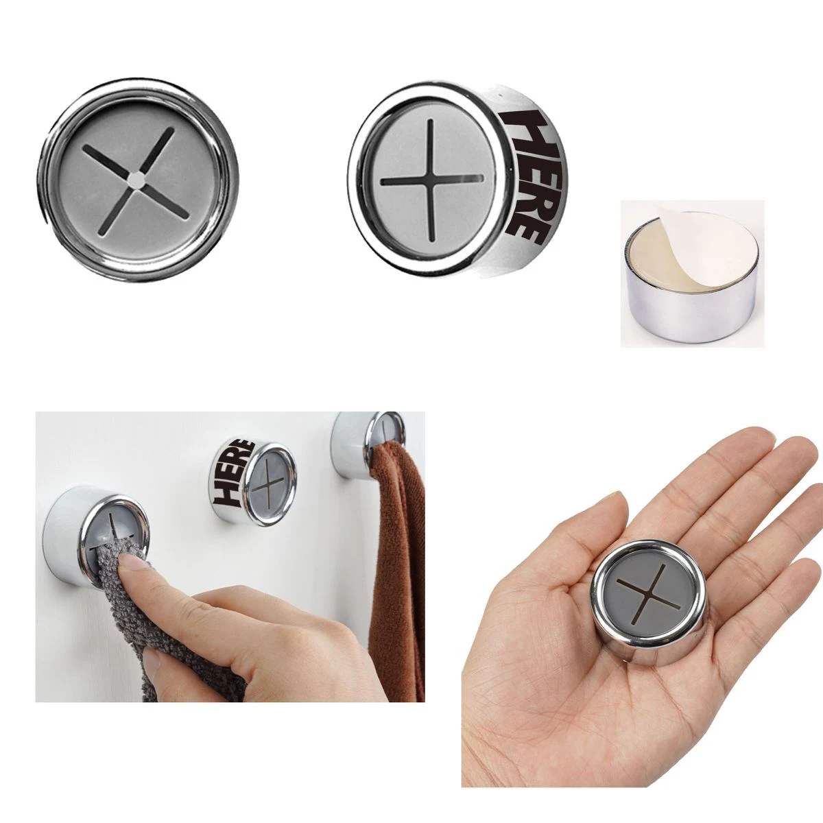 Self-Adhesive Hook Without Holes And Without Marks 1