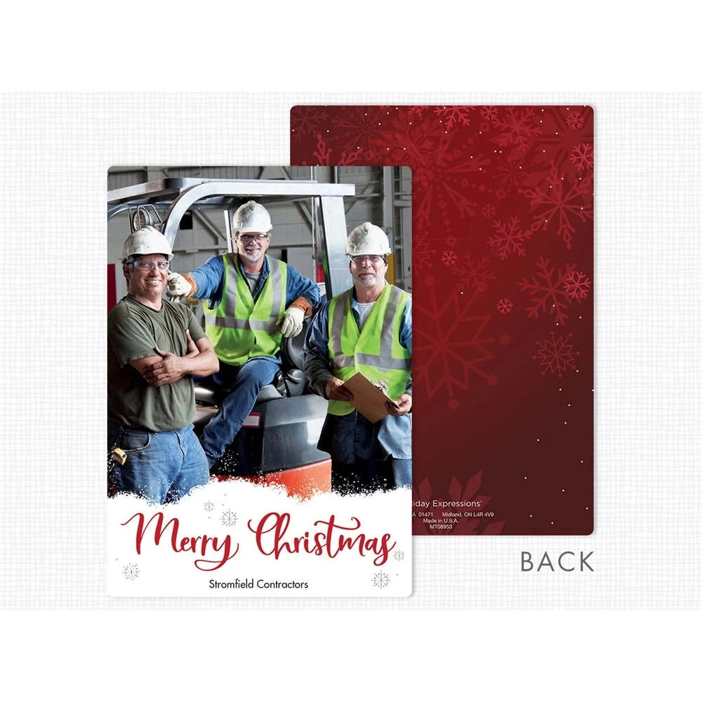 Just Like That Flat Holiday Photo Cards 1