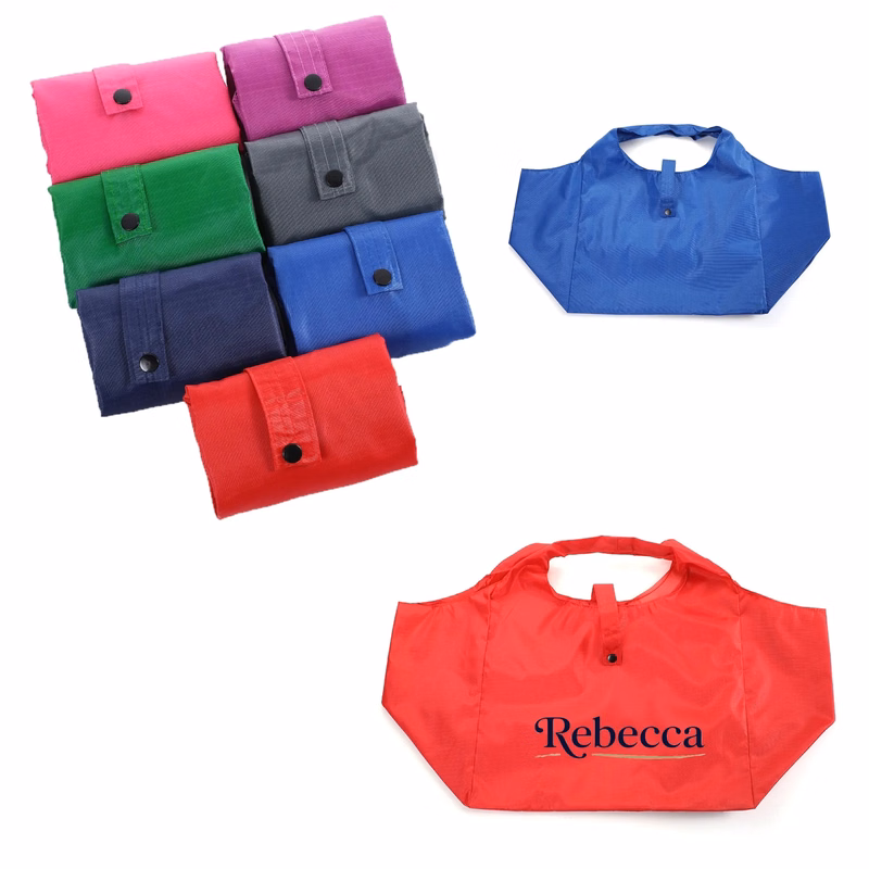 Customized portable folding shopping bag
