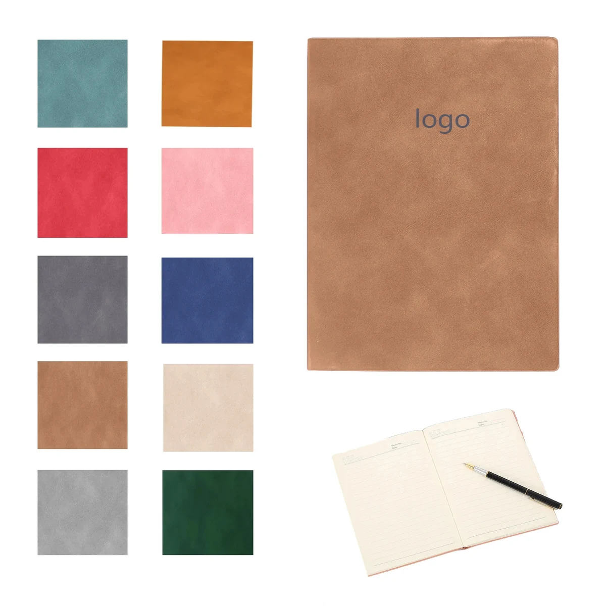 Leatherette A5 Notebook 1