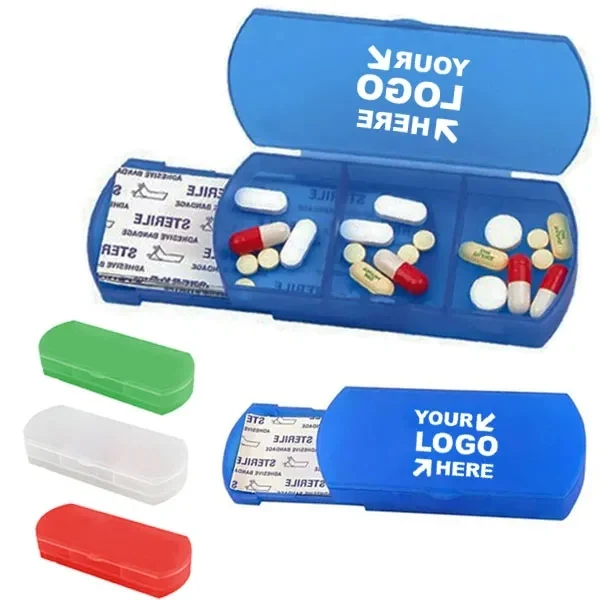 Pill Box and Bandage Dispenser 1