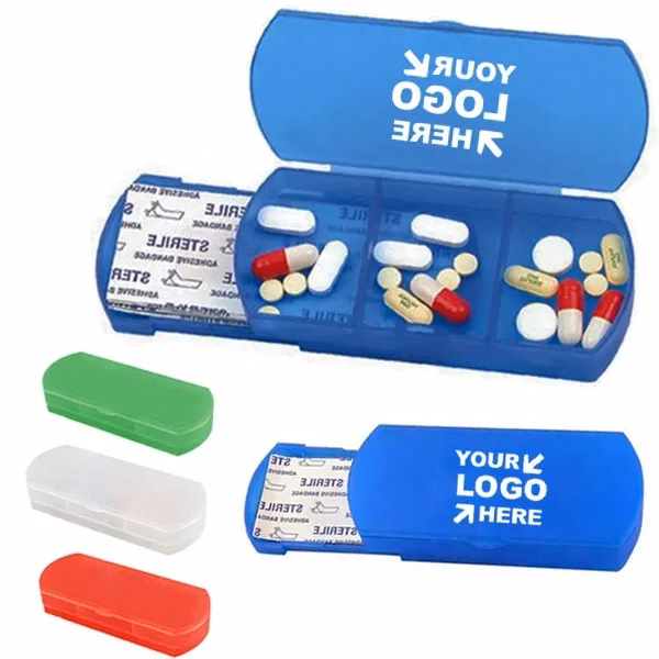 Pill Box and Bandage Dispenser