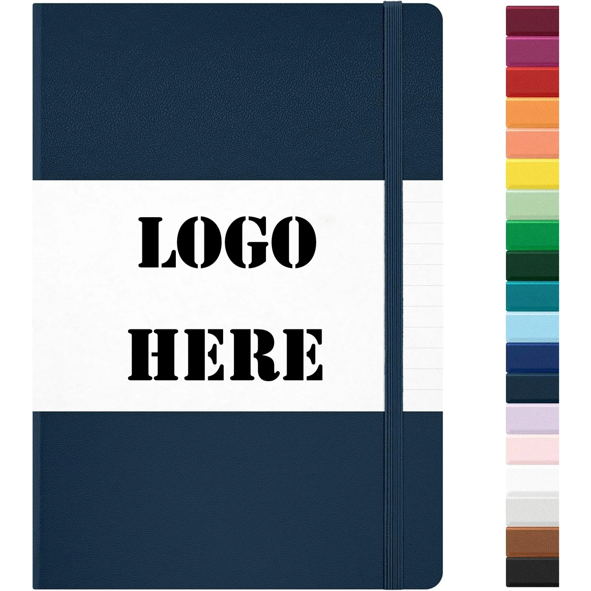 A5 Color Strap Notebook 1