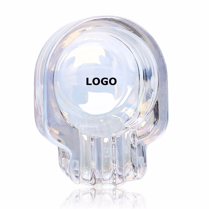 Skull Glass Cigar Ashtray