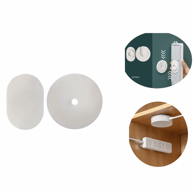Wall-Mounted Power Strip Holder