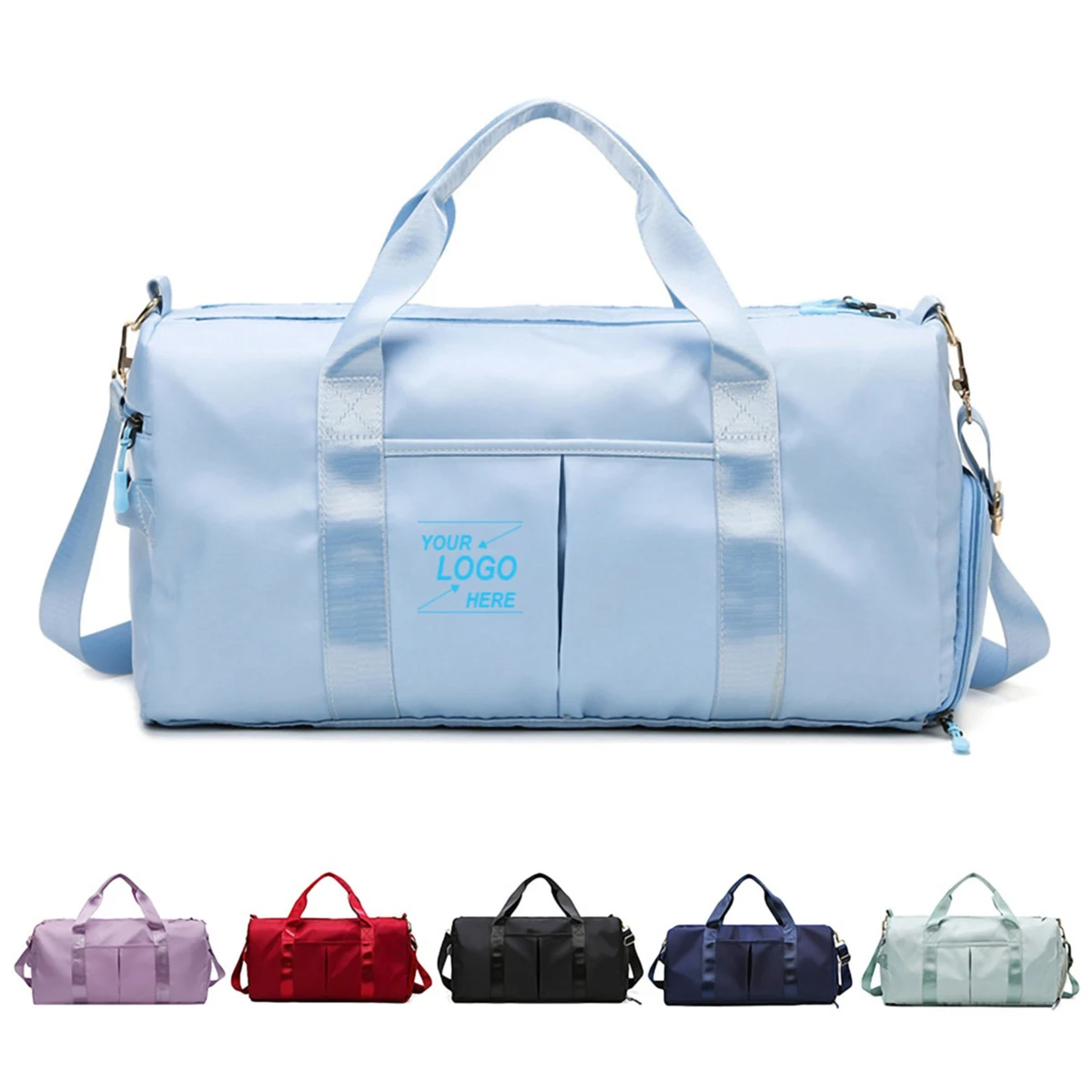 Gym Travel Duffel Bag with Wet/Dry Compartment 1