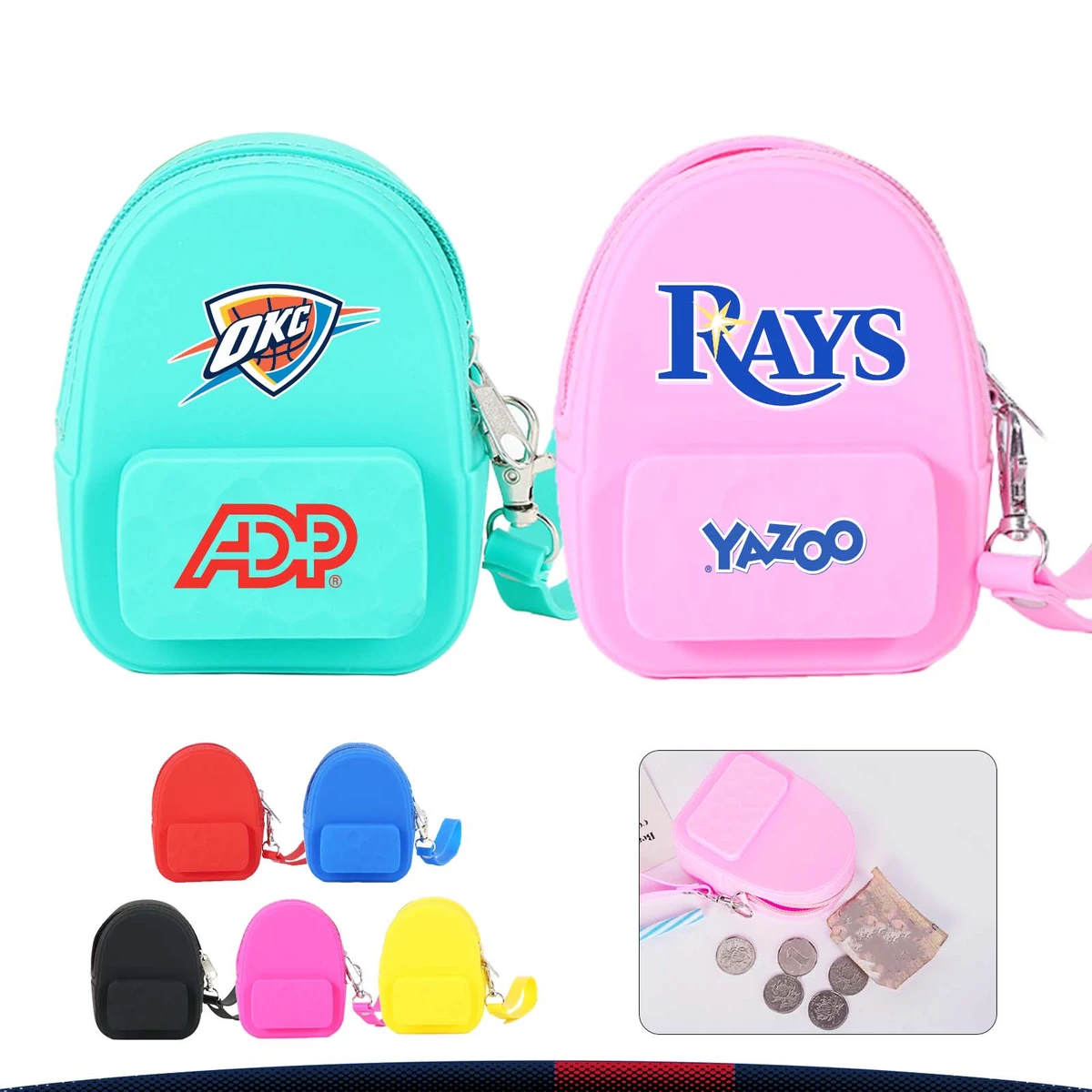 Silicone Mini Coin Pouch 1