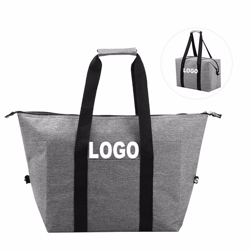 Custom Insulation expandability Tote Bag